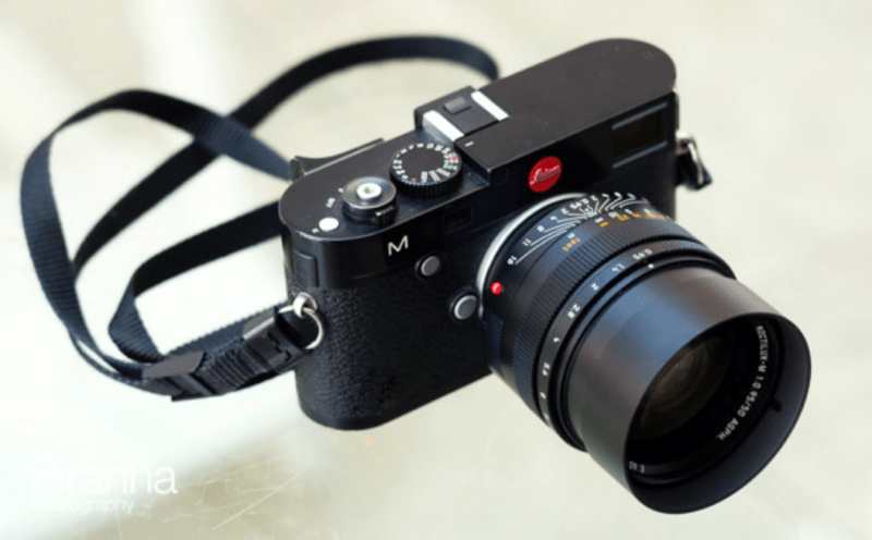 leica camera with noctilux lens for corporate photography