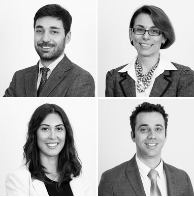 Black and white headshot photography for website