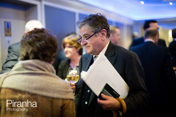 Corporate Event Photographed at Glazier's Hall in London 4 PR Event at Glazier Hall - Photography of reception before speeches