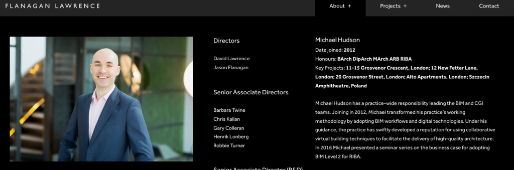 Portrait Photography for London Architects Website 4 Relaxed portrait of architect in office