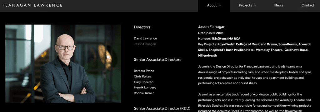 Portrait Photography for London Architects Website 14 Architect pictured in London offices