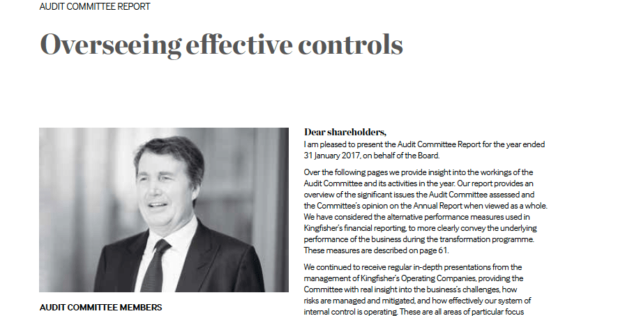 Board Photography for Annual Report 2016/17 5 Black and White photograph of board member in annual report