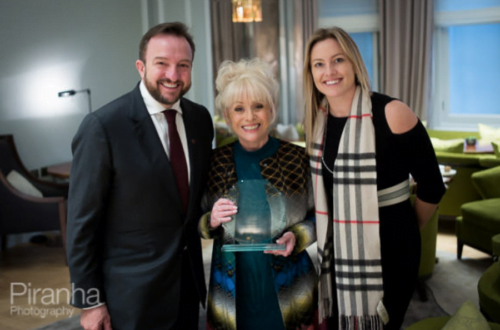 Awards Ceremony Photography in London at Mandarin Oriental with celebrities - Dame Barbara Windsor