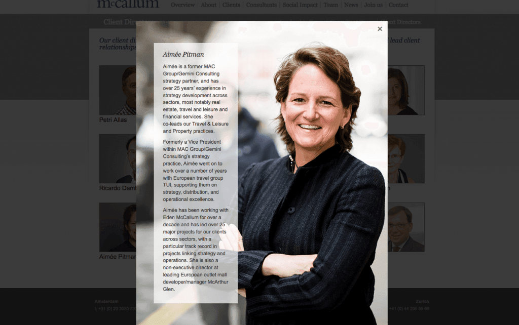 Portrait taken in London street