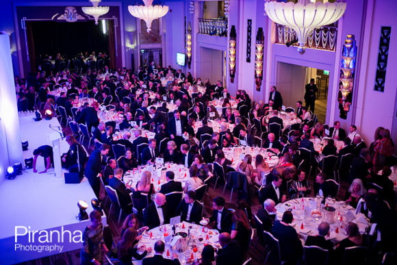 Awards Photography of the Foreign Press Association at the Sheraton Piccadilly 9 Guests at London dinner Phtogoraphy