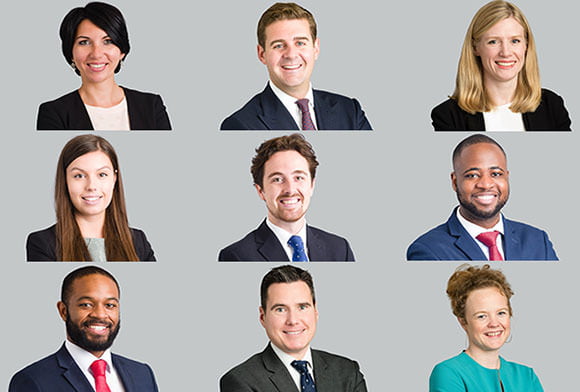 A selection of headshots taken for London Law firm