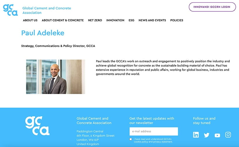 Portrait photograph for client website