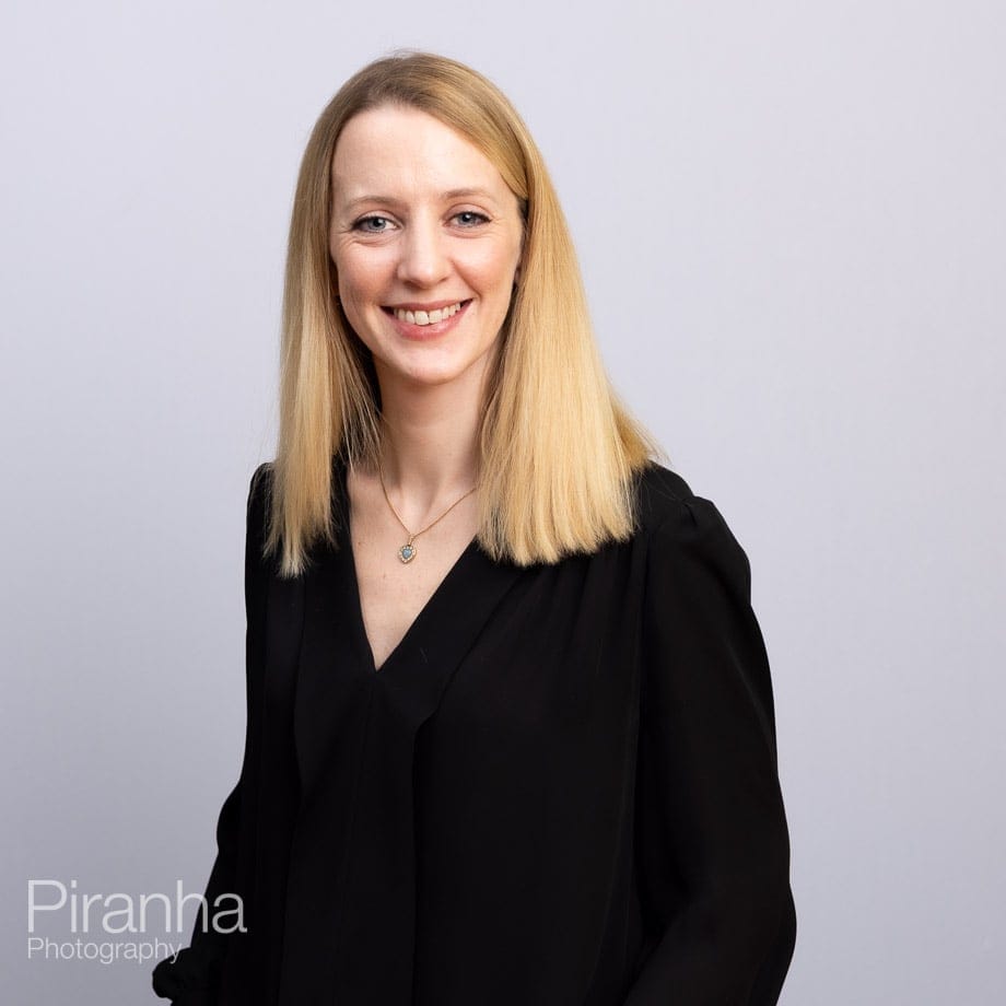 Plain Background Headshot Photography by Team Photographer Matt 2 Headshots against white backdrop.