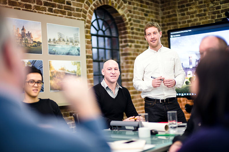 Need Corporate Photographs But Want to Avoid Image Library Fees? 3 London architects pictured for new website