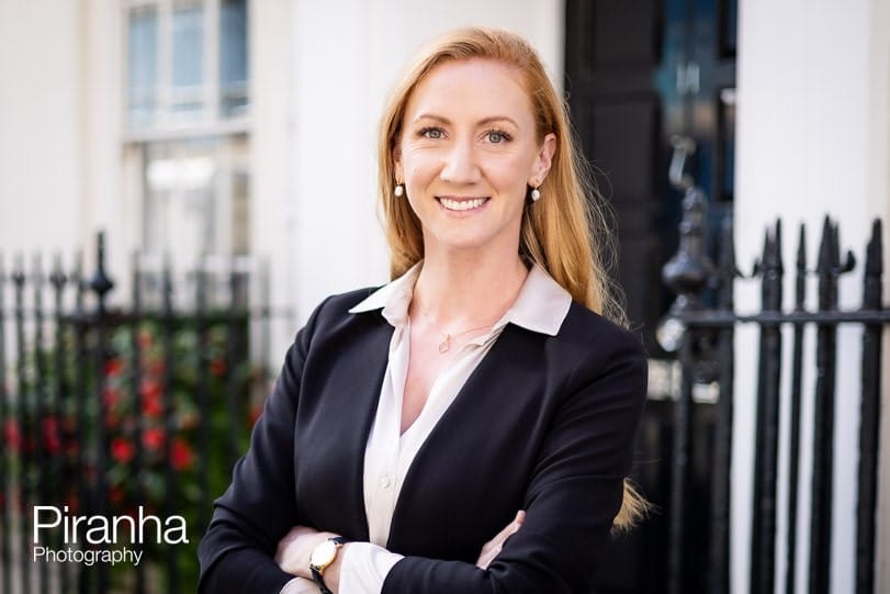 Outdoor Business Portraits by Team Photographer Matt 3 Business portrait taken in London at outdoor location.