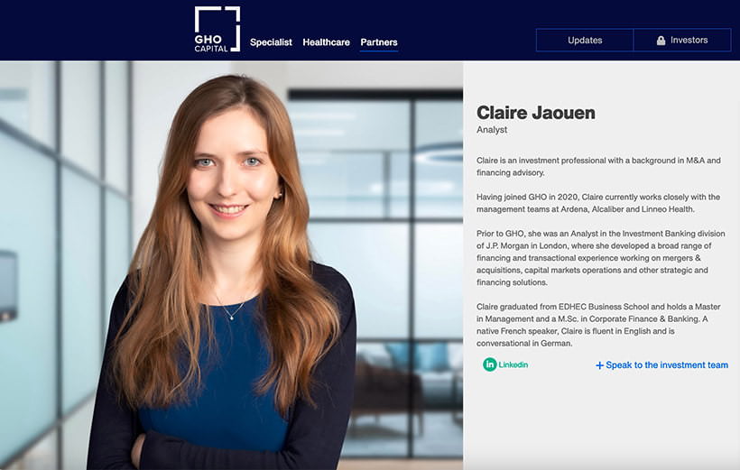 pe business portrait