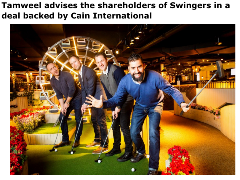 Directors of new transaction pictured in London