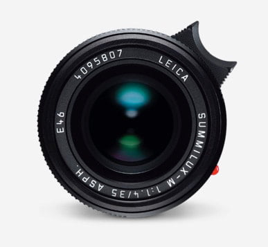 Summilux lens by Leica