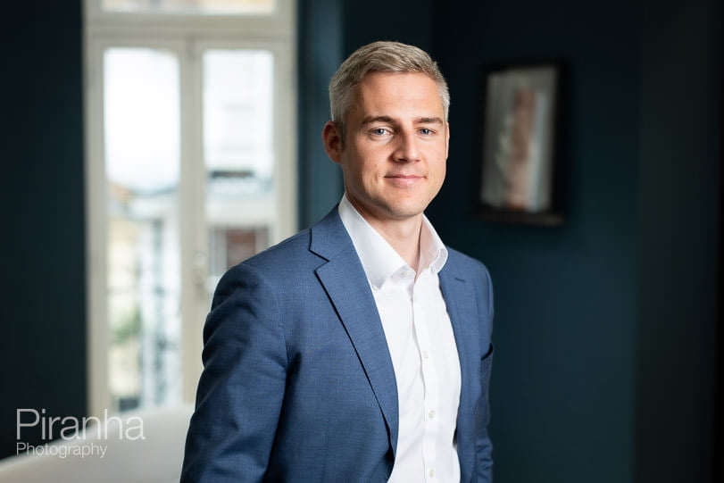 Private Equity Firm Photography for New Website 11 Portrait for central London PE company - staff photography for website.
