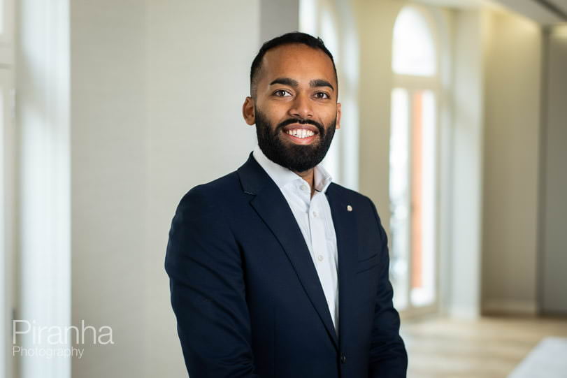 Portrait for central London PE company - staff photography for website.