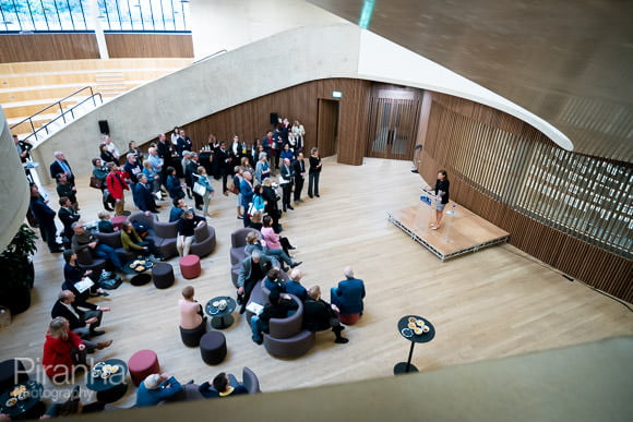 Speaches at event in Oxford