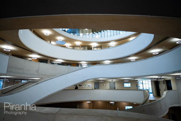 Inside the Blavatnik School of Government in Oxford