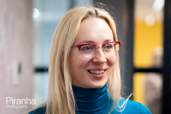 Employee photographed for IT company in London