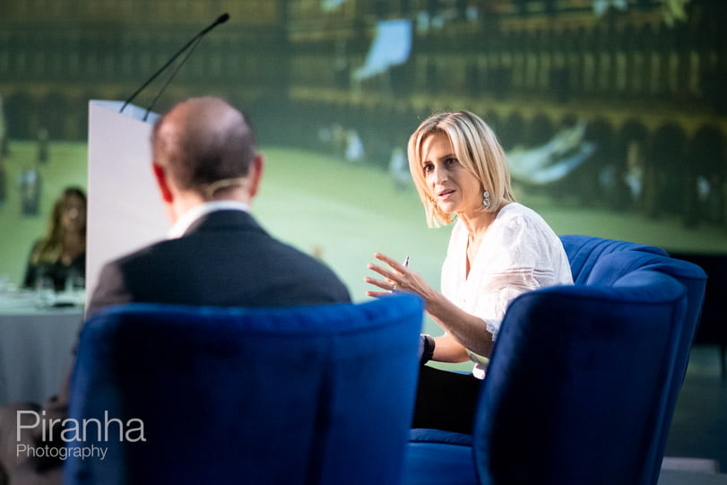 Emily Maitlis photographed at portfolio day in London