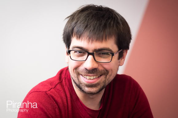 Technology Client Photography of Employees in New London Offices 1 Head shot of employee for tech client