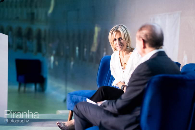 Conference photographer London - Emily Maitlis photographed at portfolio day in London