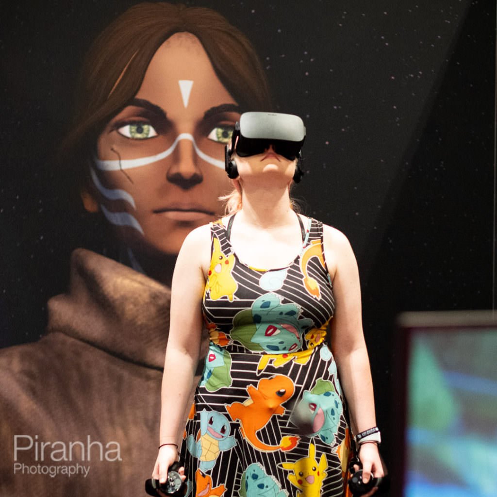 Character photographed at ComicCon 2019 at Excel