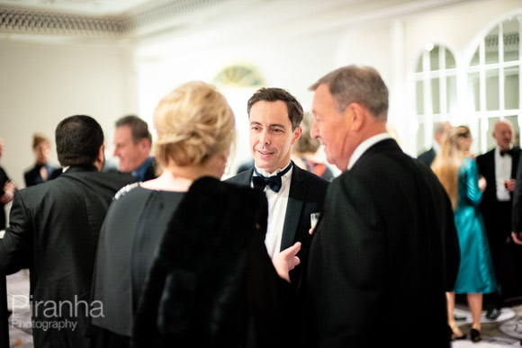 Christmas Party Photographer and Awards Ceremony Coverage 2 Drinks reception at Park Lane Hotel in london
