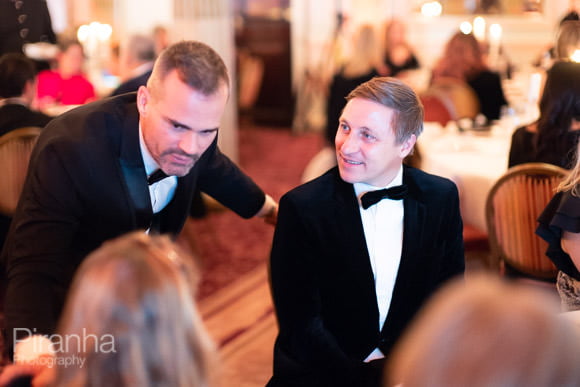 Guests in conversation at RAC CLub in London