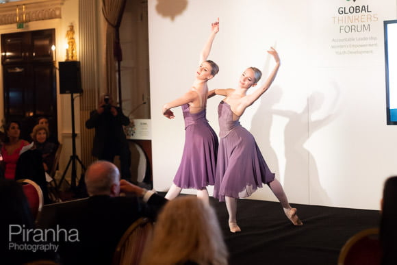 Dancers providing evening entertainment