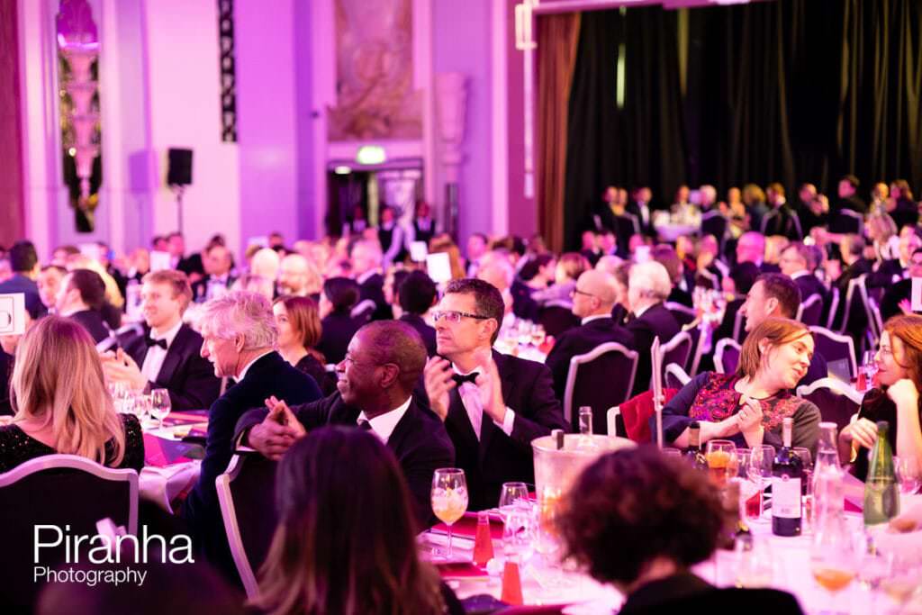 Awards speaker during evening 