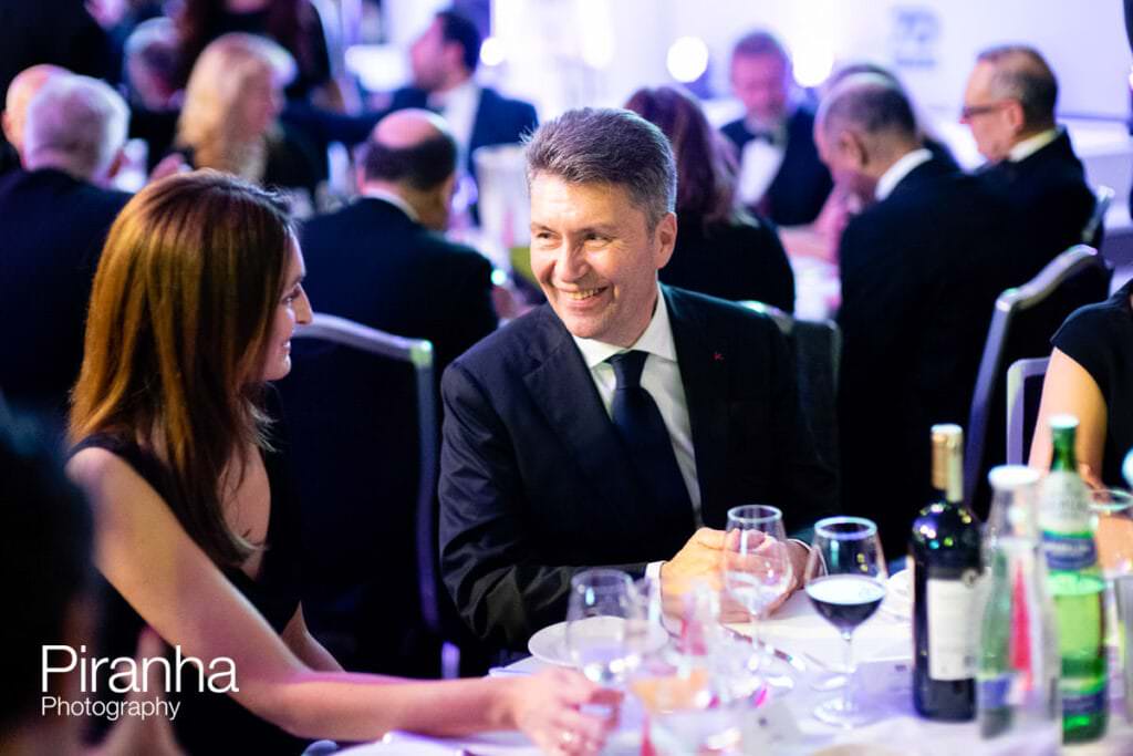 Drinks reception at Park Lane Hotel in London professional party photography