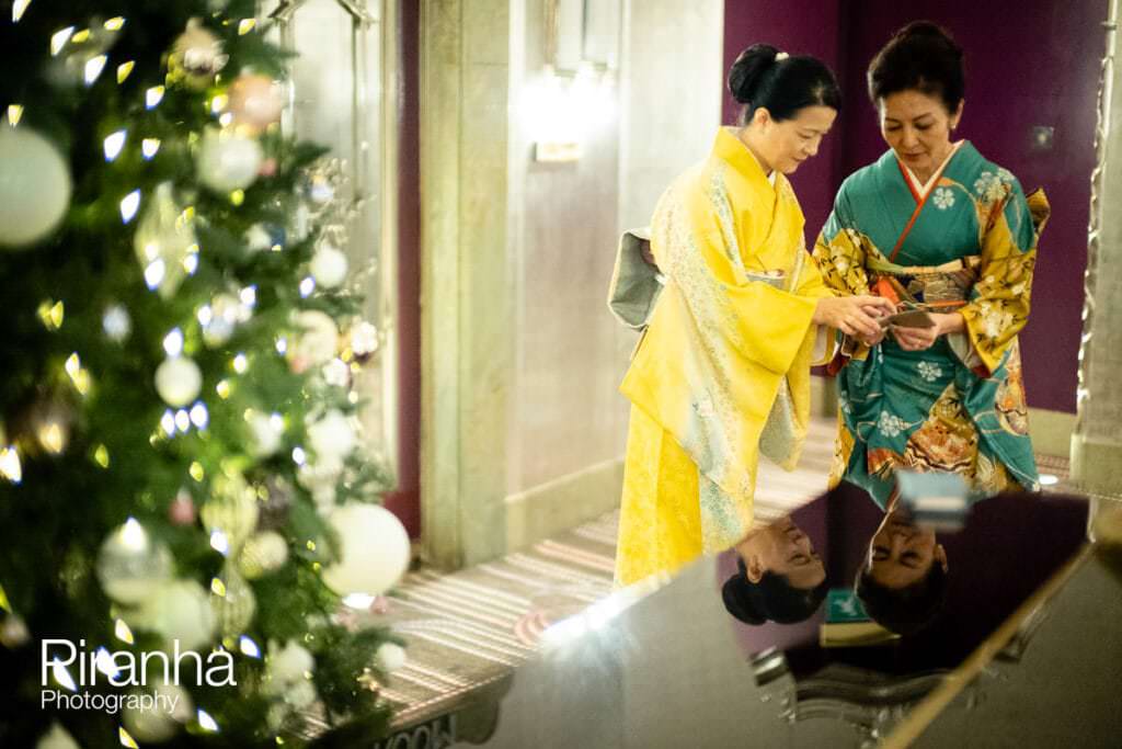 Drinks reception at Park Lane Hotel in London professional party photography