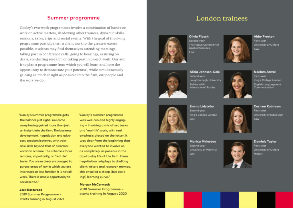 Law Firm Photographer for Graduate Recruitment Brochures 58 staff photographs - portraits