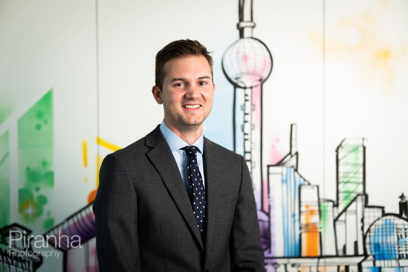 Law Firm Photographer for Graduate Recruitment Brochures 18 Profile photograph of lawyer for law firm's brochure and website