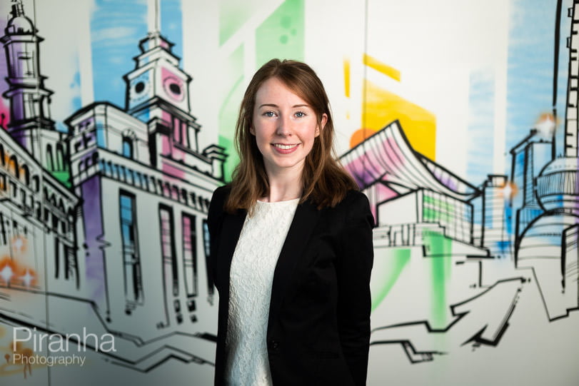 Law Firm Photographer for Graduate Recruitment Brochures 16 Profile photograph of lawyer for law firm's brochure and website
