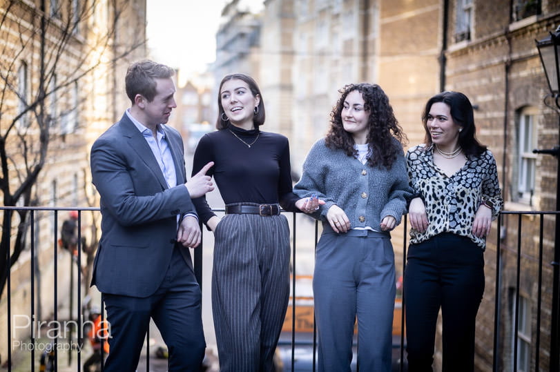 Team photography in London