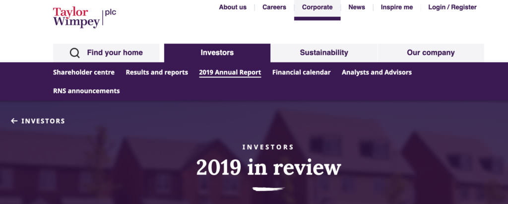 Layout of Board of Directors photographs in 2019 annual report