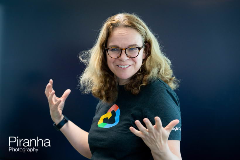 Event Photography by Team Photographer Luke 24 Westminster Youth Event - Photograph of Google presenter