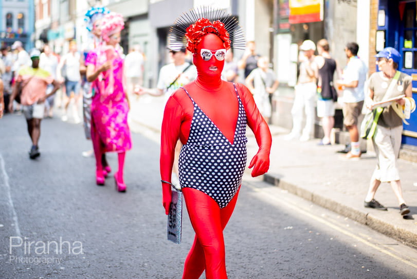 Street photograph of Pride in London