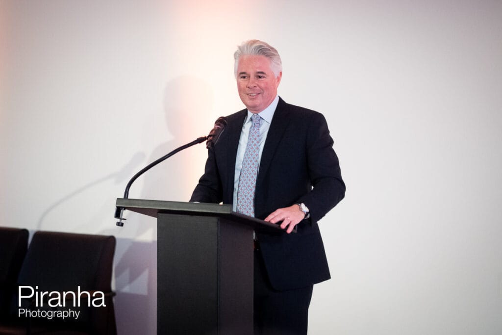 Speaker at evening event in London for US University at the Design Museum