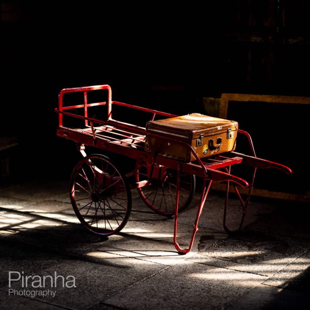 A Creative Photography Project 2 Didcot Railway Centre detail of trolley