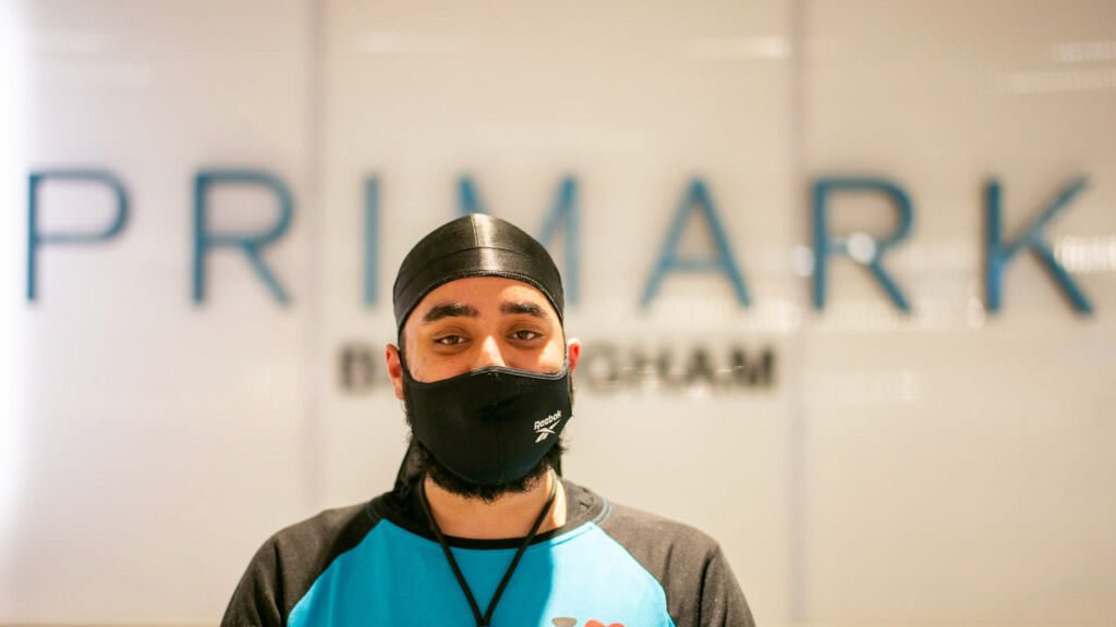 Primark reopening of Birmingham shop afer lockdown2.0 in 2020