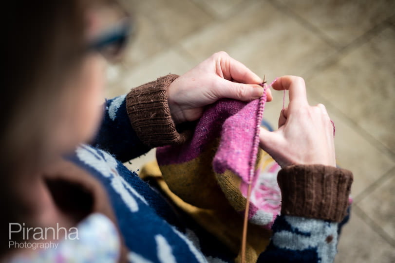 BBC Hobby photography - Knitting - final photograph