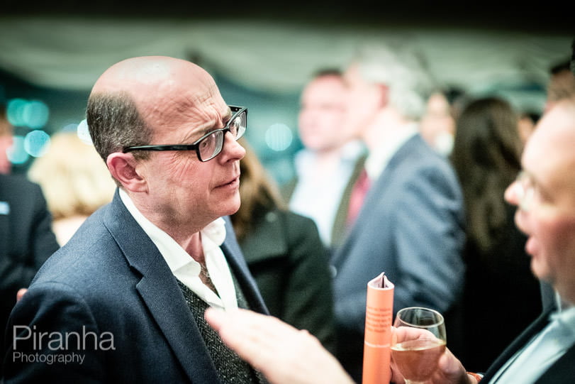 Event photographer London - pictureof Nick Robinson at Houses of Parliament