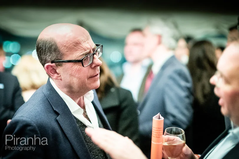 Nick Robinson photographed at London event at Houses of Parliament