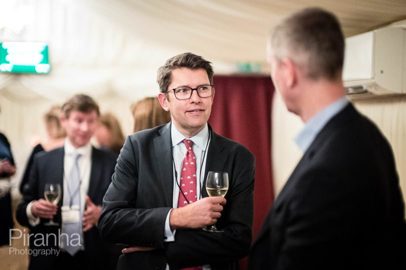 Evening event photography in London of guests at party