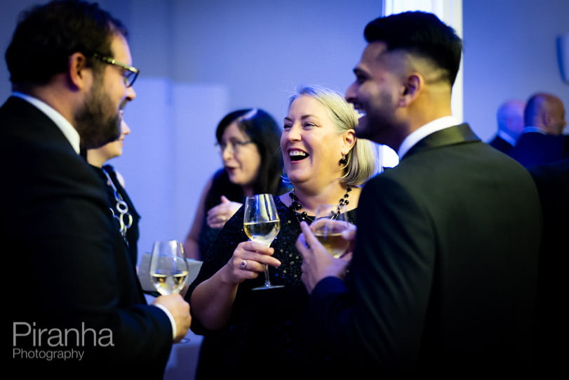 Event photographer London - guests having drinks
