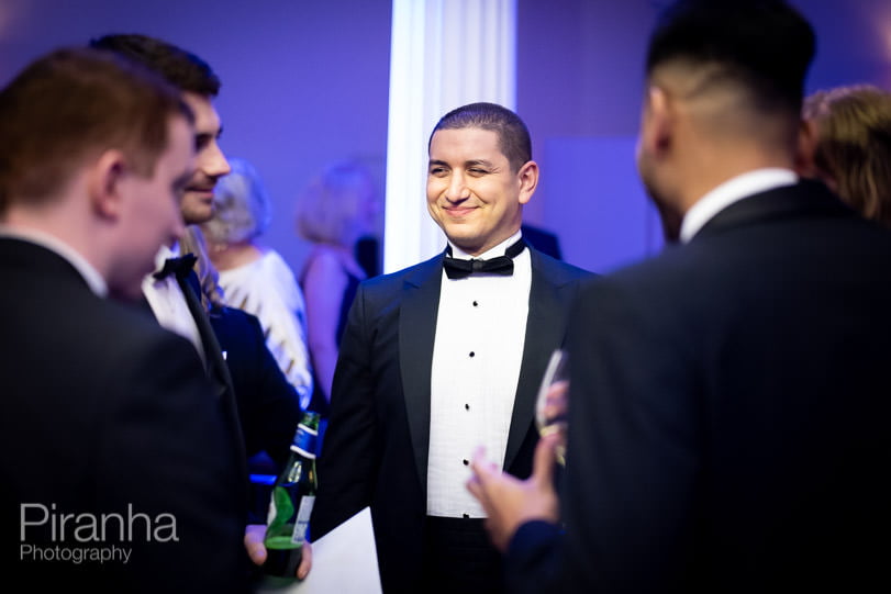 Event photographer London - guests having drinks