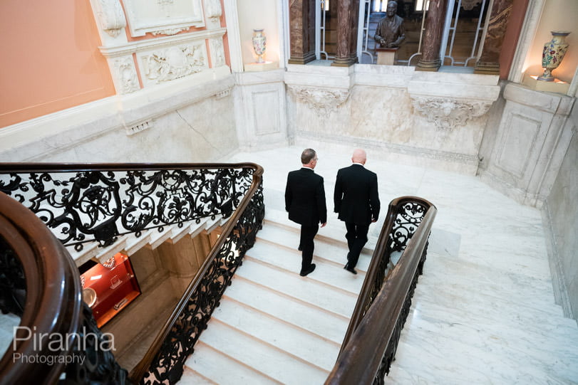 Event Photography for Accounting Firm's Annual Awards Ceremony in London 37 Award winners at Dartmouth House award ceremony reception