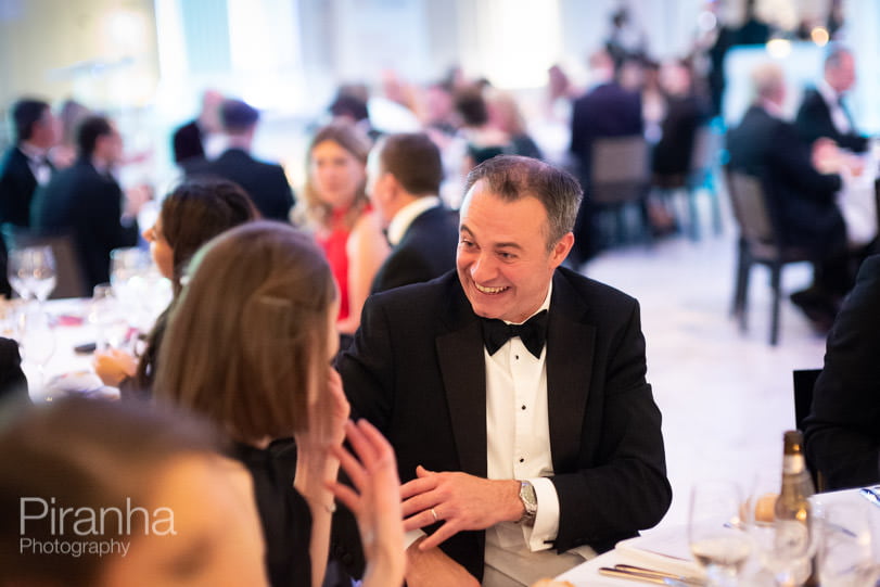 Event Photography for Accounting Firm's Annual Awards Ceremony in London 16 Evening event photography in London - dinner